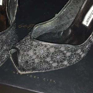 Manolo Blahnik black heels